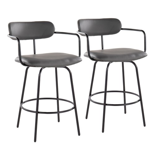 Demi 26" Fixed-height Counter Stool - Set Of 2